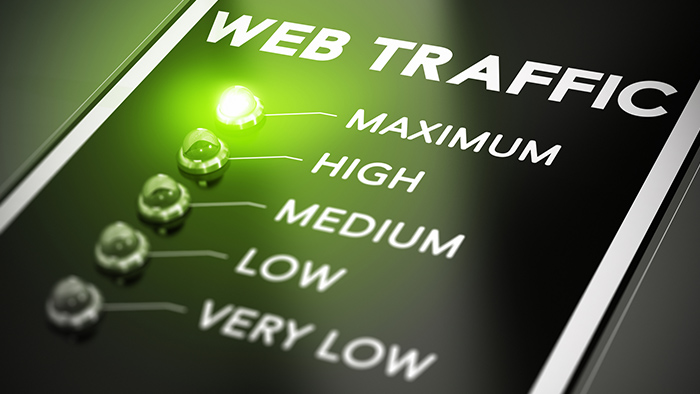 maximum web traffic